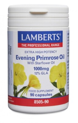 Lamberts Evening Primrose Oil with Starflower Oil 1000mg (90)  BBE 05/2028