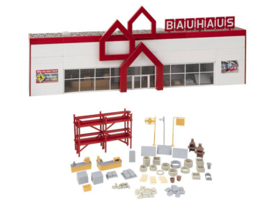 Faller 130889 Baumarkt Reliefmodell Systembau-Serie Epoche V H0 Bausatz Neu