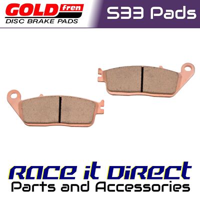 Brake Pads for DAELIM VM 125 SOLUTION 2006 FRONT Goldfren S33