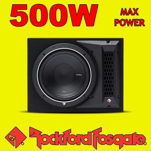 Rockford Fosgate 10" Inch PUNCH 500w Car Audio Subwoofer Sub Woofer Bass Box NEW eBay