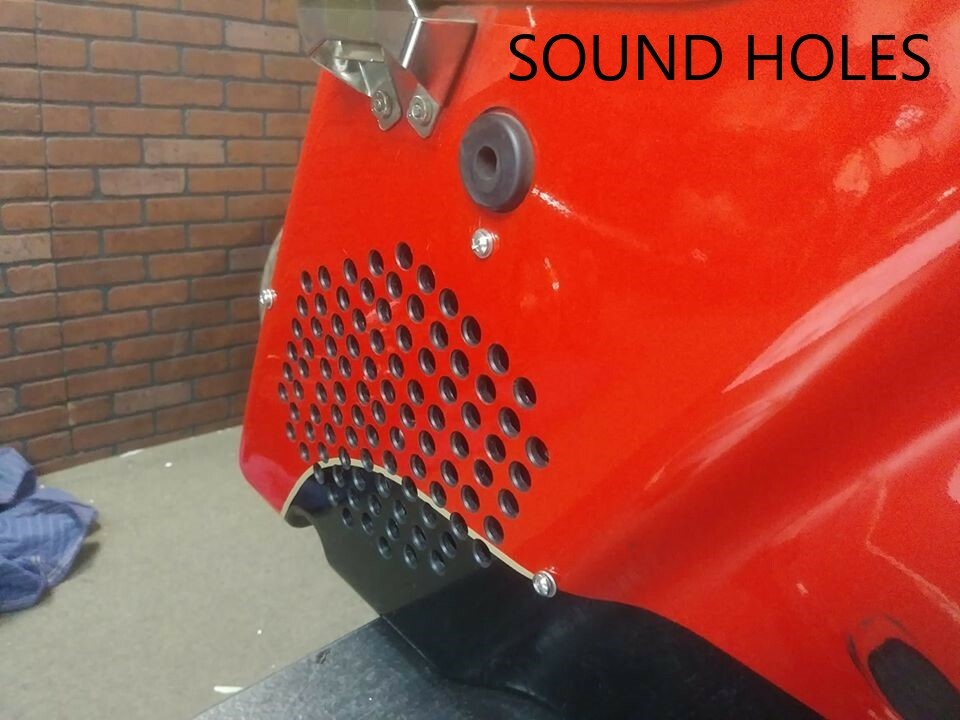 6x9 Quad Harley Saddlebag Speaker Mounting Ring Adapters & Install Kit