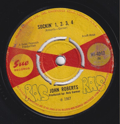 John ROBERTS * 1967 MOD NORTHERN SOUL BOOGALOO FUNK * UK SUE 45 * Listen!