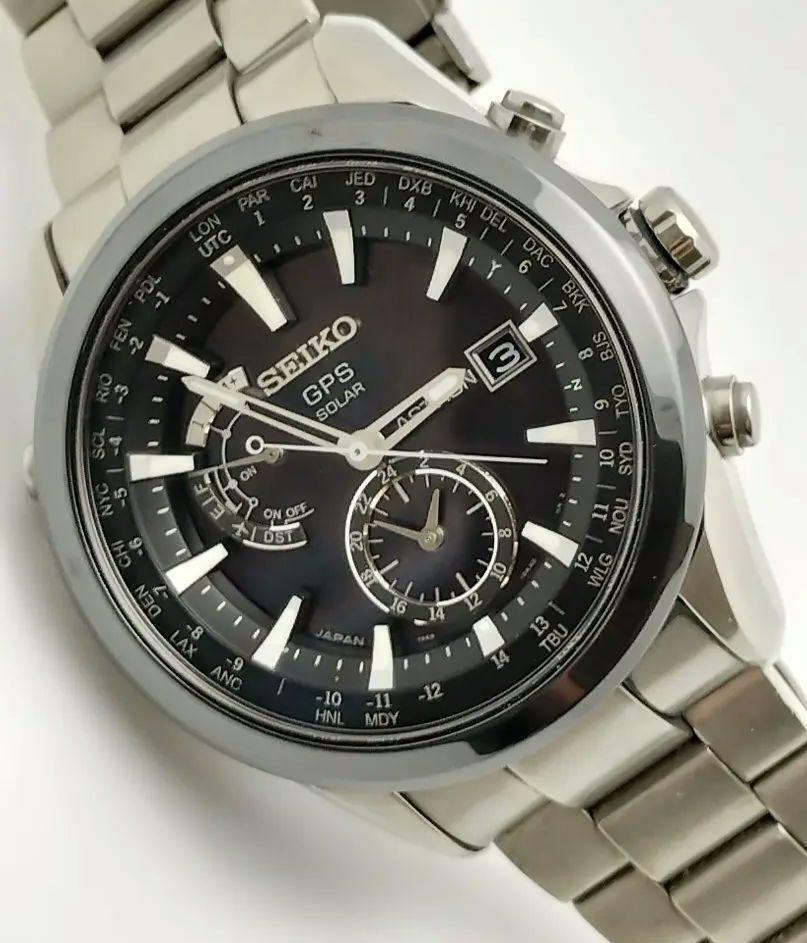 Seiko Astron 7X52 GPS Solar Watch Titanium Ceramic Sapphire Seiko Astron 7X52 GPS Solar Watch Titanium Ceramic Sapphire