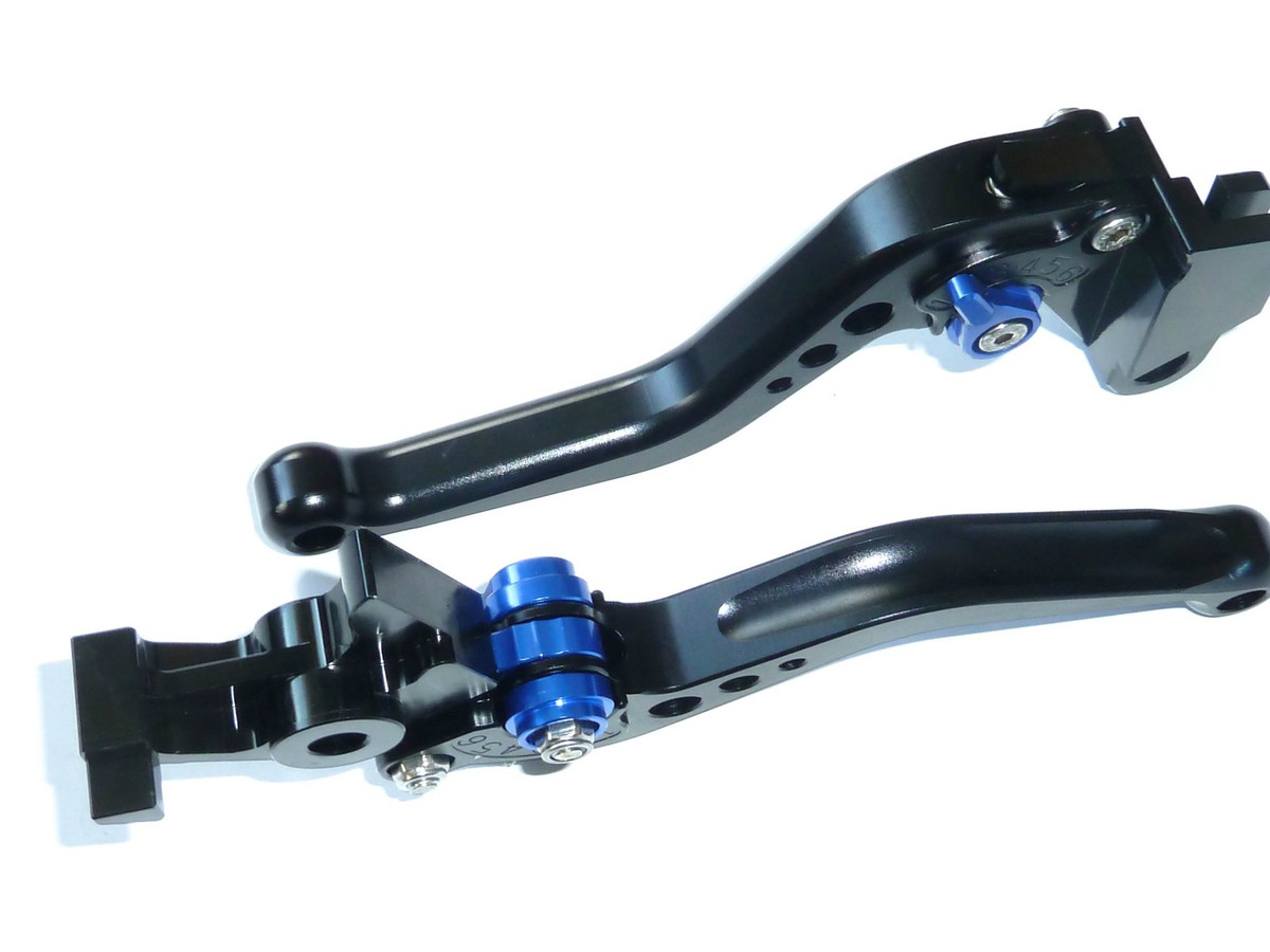 KAWASAKI VERSYS 650cc 2006-2008 BRAKE CLUTCH LEVERS SHORT BLACK