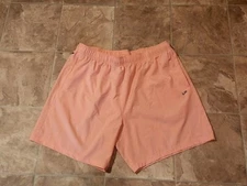 Men's Unipro Quick Dry Athletic Running Shorts Peach Size XL