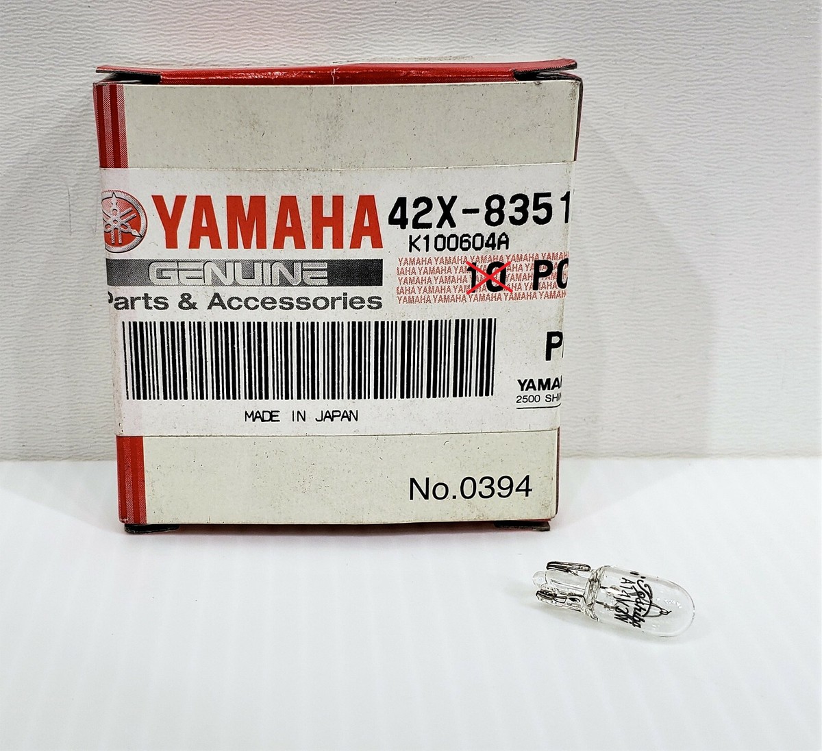 Genuine Yamaha Virago V-Max OEM 12V-3W Meter Speedo Tach Light