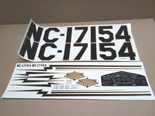 Hobbico Top Flite Stinson Reliant Giant Scale OEM Decals Sheets STN9D01 Stickers