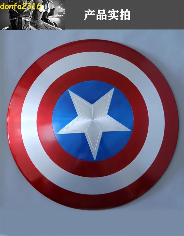 Marvel Legends 75th Anniversary Captain America Shield Alloy Metal 1:1 IN US New - Image 4 of 4