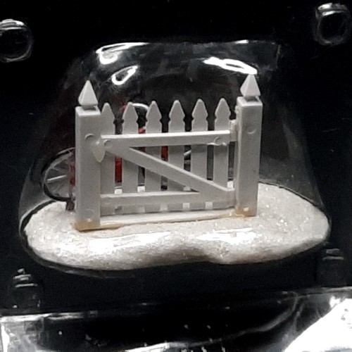 LEMAX Stary rower 44230W Wioska bożonarodzeniowa Przedmioty kolekcjonerskie Akcesoria Ogrodzenie - Zdjęcie 8 z 12