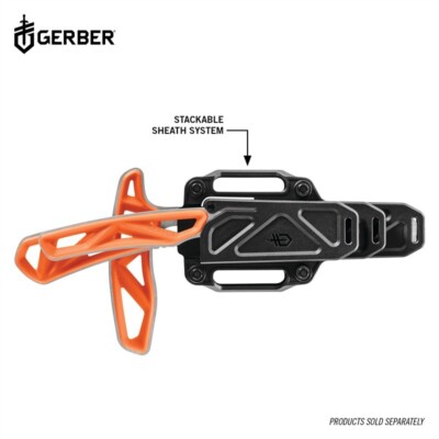 Gerber Exo-Mod Drop Point   Robustes Gürtelmesser mit 9,1 cm Klinge