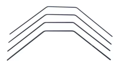 Team Associated - RC10B74.1 Anti-Roll Bar Set, 1.0-1.3mm