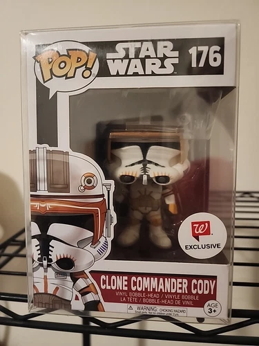 Funko Pop Clone Commander Cody 176 Star Wars Walgreens WG Exclusive