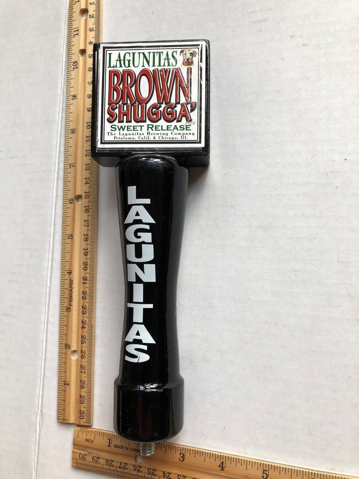 BEER TAP HANDLE LAGUNITAS BROWN SHUGGA' SWEET RELEASE eBay