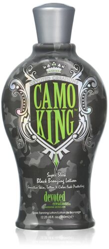 Camo King Black Bronzer & Tattoo Protection Tanning Lotion by Devoted Creations - Photo 1 sur 3