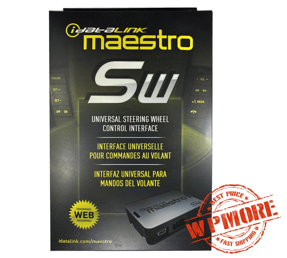 iDatalink Maestro SW ADS-MSW Universal Steering Wheel Control Interface Adapter - Image 2 of 4