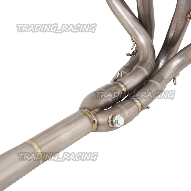 For Kawasaki ZX4R ZX4RR 2023 2024 Front Link Header Exhaust Pipe
