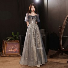 Noble Evening Formal Party Ball Gown Prom Bridesmaid Host Acting Dress Women's