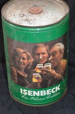 SENBECK PARTY-FASS BARILE BIRRA TEDESCA FUSTO LATTA VUOTO 1 GAL + BAR VINTAGE ALTO 9"