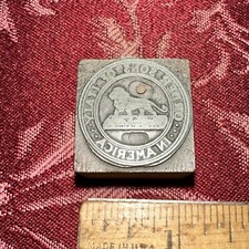 Printing Block “ Order Sons Of Italy In America “ ￼