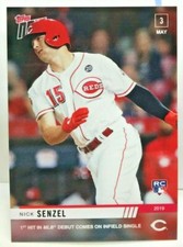 Nick Senzel 2019 Topps Now MLB Debut RC #172 - SP /2217 - CINCINNATI REDS