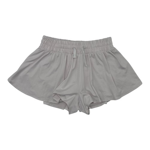 Abercrombie Girls Beige Elastic Waist Size 9/10 Breathable Shorts Skirt Skort - Picture 2 of 9