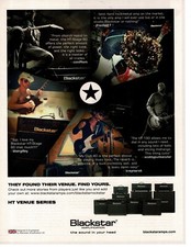 2013 BLACKSTAR Amplifiers Cabinets regular players love them magazine print ad