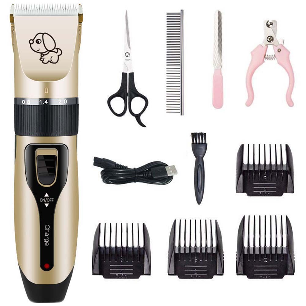 Electrical Pet Dog Hair Trimmer Cat Dog Grooming Clipper Pet Hair Cutter Machine