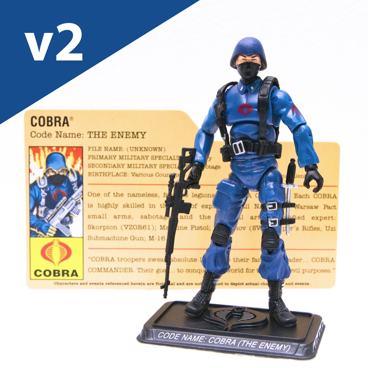 ミリタリー G.I. Joe 2007 Hasbro G.I. Joe 25th Anniversary COBRA v2 Infantry