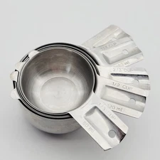 Endurance Stainless Steel Measuring Cup Set of 5 Kitchen Utensils Wears