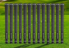 TaylorMade Qi35 Golf Pride Black and Silver Z-Grip - Std. Golf Grips BUNDLE Sets