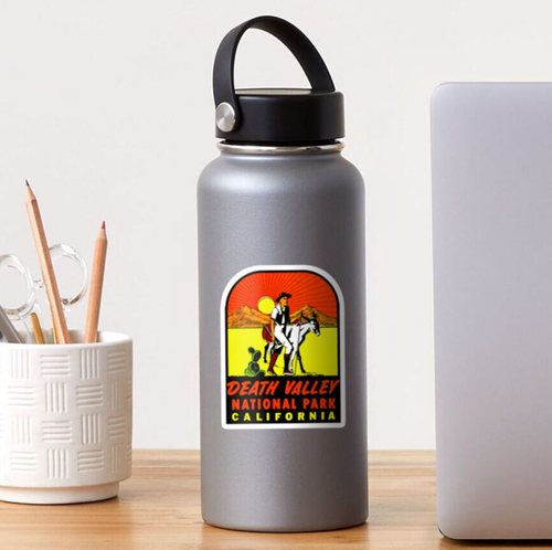 Death Valley National Park California Sticker (reproduction) - 第 2/2 張圖片