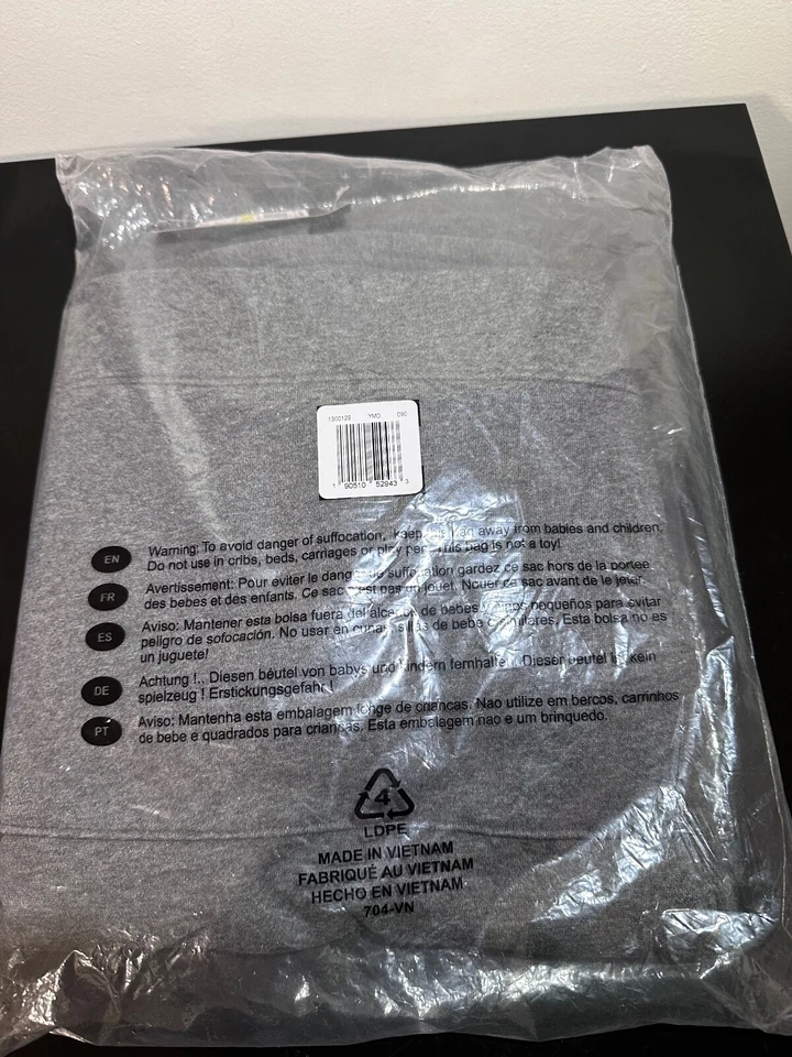 Sudadera con Capucha Under Armour Hustle Fleece Team Juvenil 1300129 Gris Carbono Talla M Foto 3 de 4