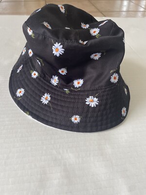 Alice + Olivia Reversible Daisy Bucket Hat Y2K 90s | eBay display picture 1