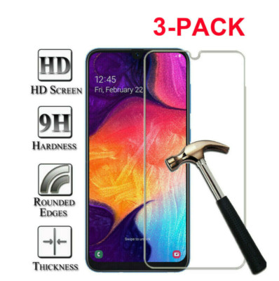 3-Pack For Samsung Galaxy A10e Premium Tempered Glass Clear Screen Protector 