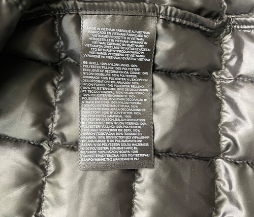 The North Face ThermoBall Eco Women's Size XXL Black Parka New with Tags - Picture 9 of 9