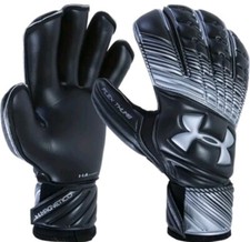 Under Armour Magnetico Black/Grey Mens Goalkeeper Gloves Sz-12