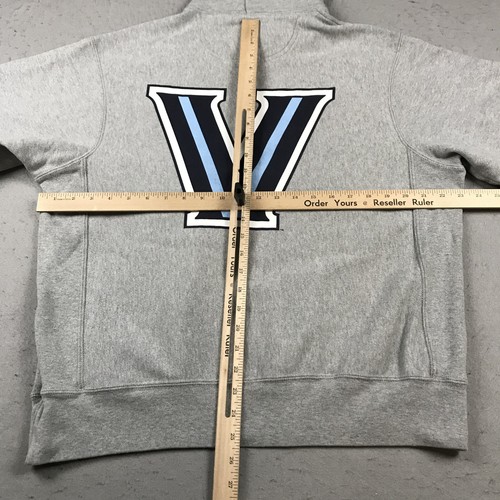VINTAGE Villanova Wildcats Hoodie Mens Medium Champion Reverse Weave Sweatshirt - Picture 6 of 8