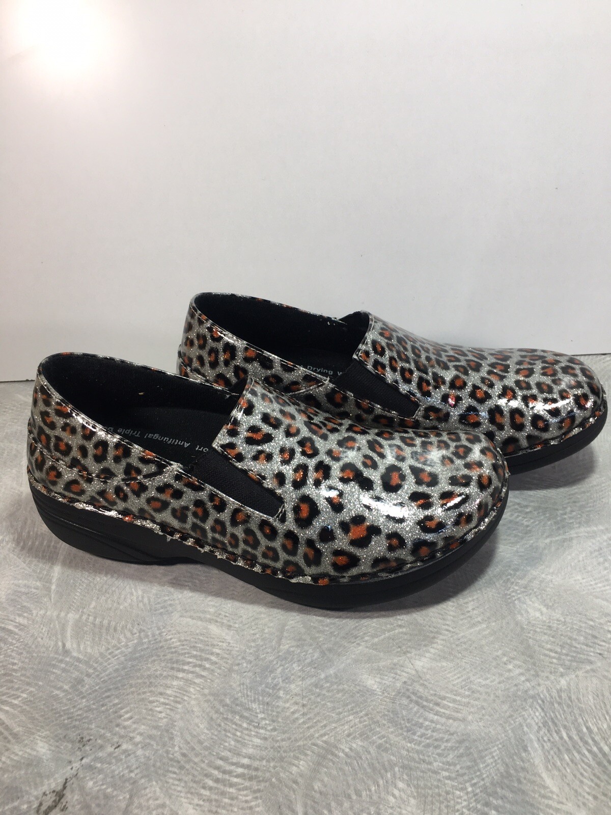 spring step professionals Glitter Leopard Print S… - image 4