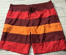 Old Navy Men s Striped Swimsuit Trunks Size XXL