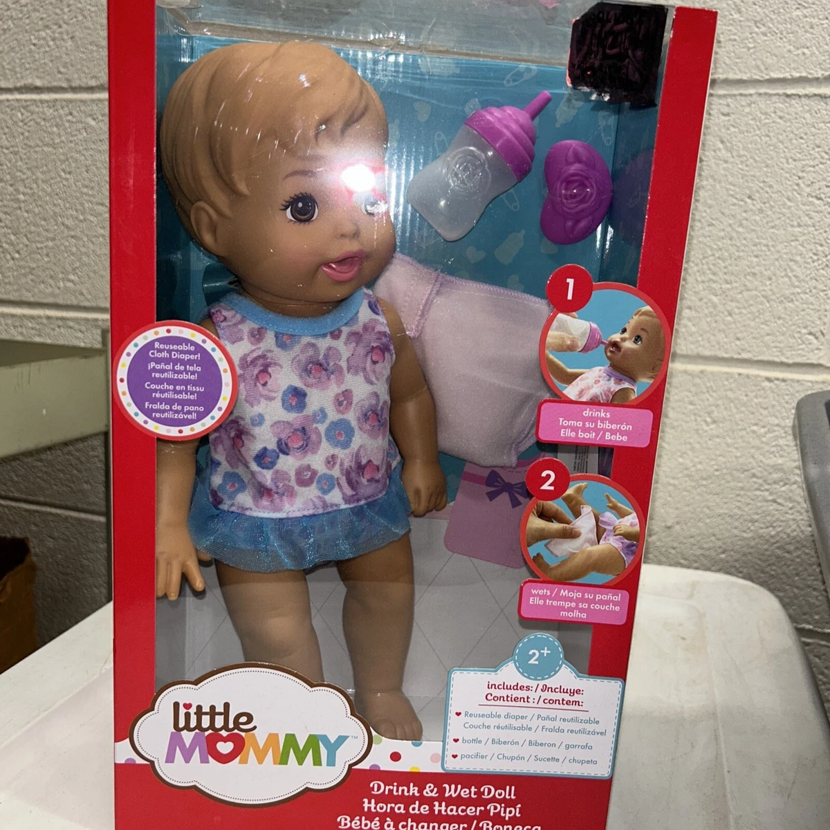 Little Mommy Drink And Wet Doll New eBay