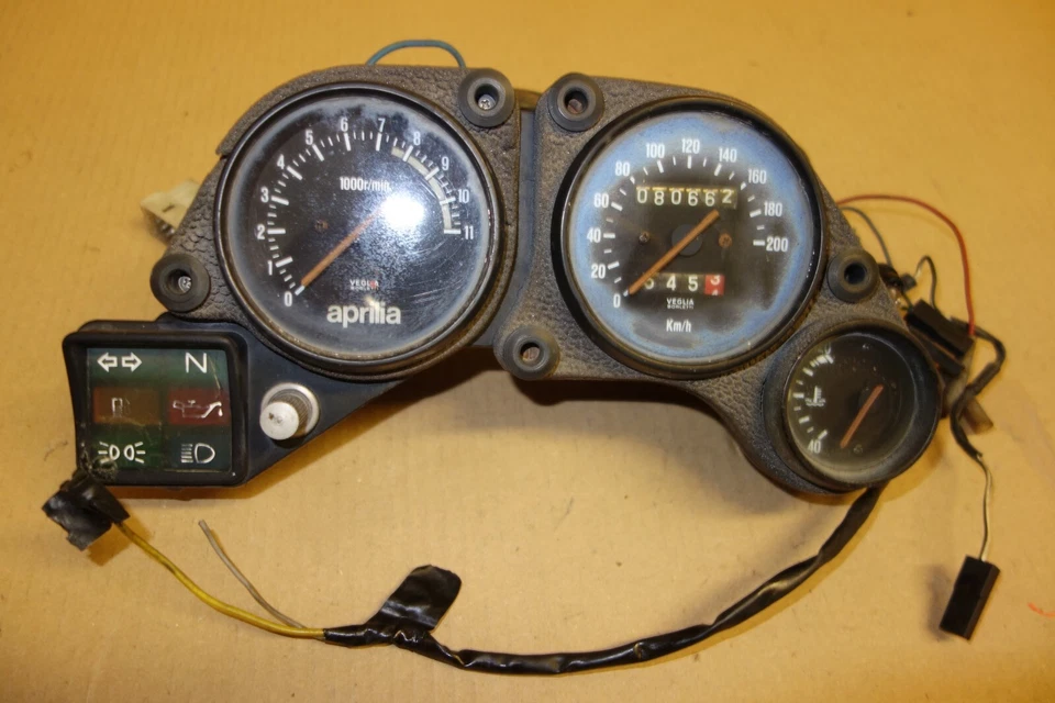 APRILIA Pegaso 650 1995-1997 Modelos Velocímetro Velocímetro Relojes Medidores Foto 4 de 4