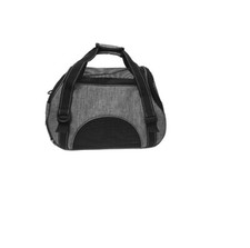 Pet Carrier Bag for Dogs Grey Light breathable mesh design Medium