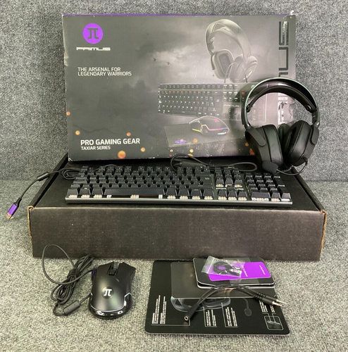 Primus Taxiar Gaming Set 🎧🖱️⌨️ Headset Tastatur Maus Mousepad