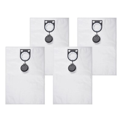 Replacement Dust Bags for Metabo ASA 32 L 32L ASA32L Robot Vacuum (Pack of 4)