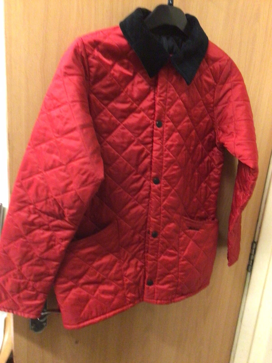 Boy's barbour shop liddesdale quilted jacket