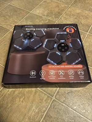 Boxing Training Target with Wall Mount Music Playing Exercise Machine