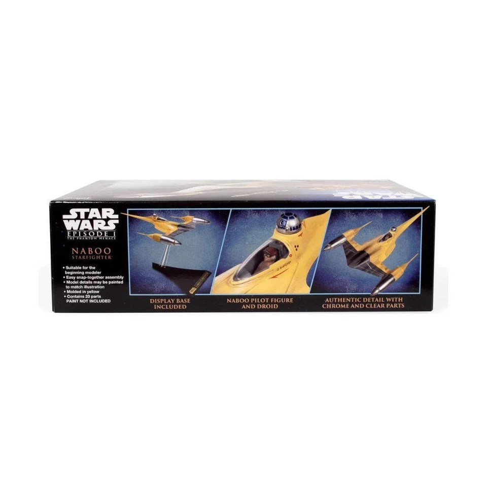 AMT 1:48 Star Wars The Phantom Menace N-1 Naboo Starfighter, #R2AMT1376 - Image 3 of 4