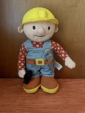 Vintage 2001 Bob The Builder Talking Bob 13" Still Talks