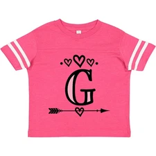 Inktastic Letter G Monogram Tribal Arrow Toddler T-Shirt Initials Initial Cute