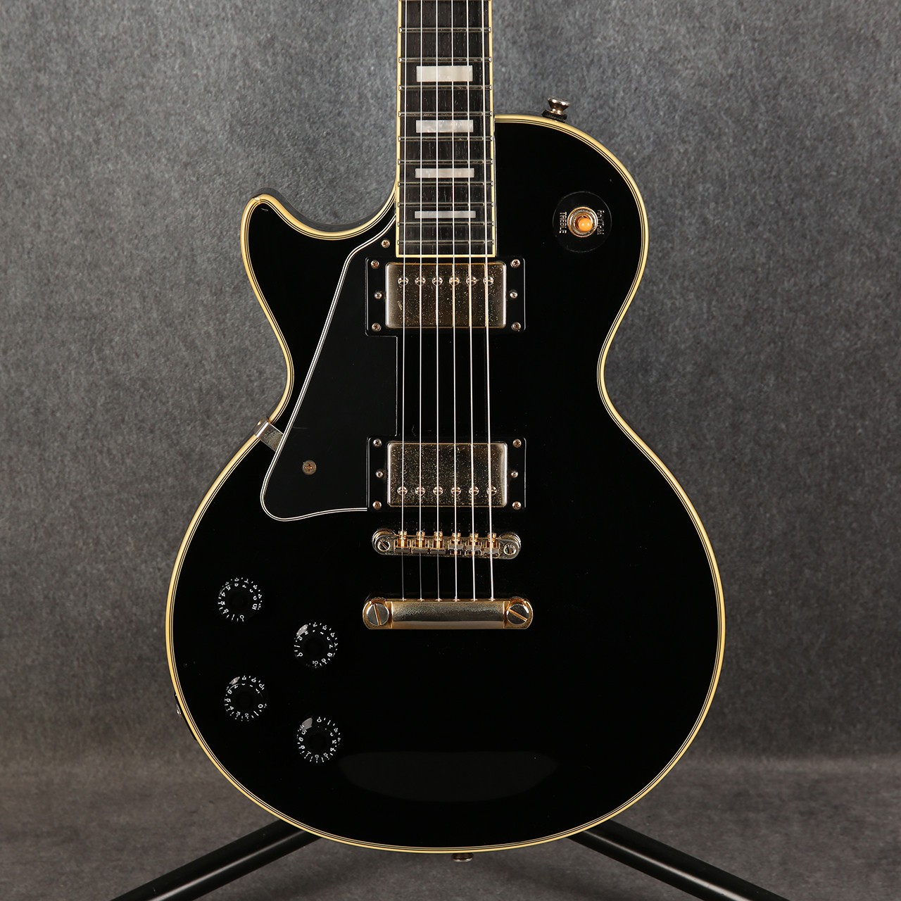 Epiphone Les Paul Custom - Left Handed - Ebony - 2nd Hand (168986)